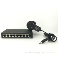 El mejor precio 10/100 / 1000Mbps 8 interruptor Ethernet